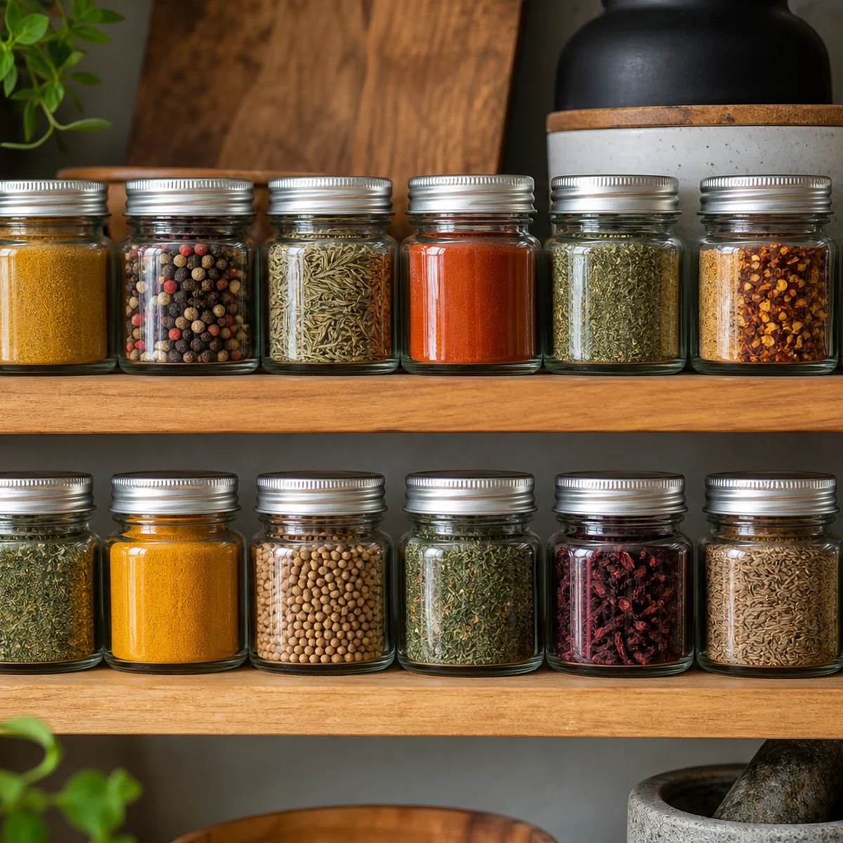 4oz Mini Ball Jar Storage/Spice Lids 4 Pack